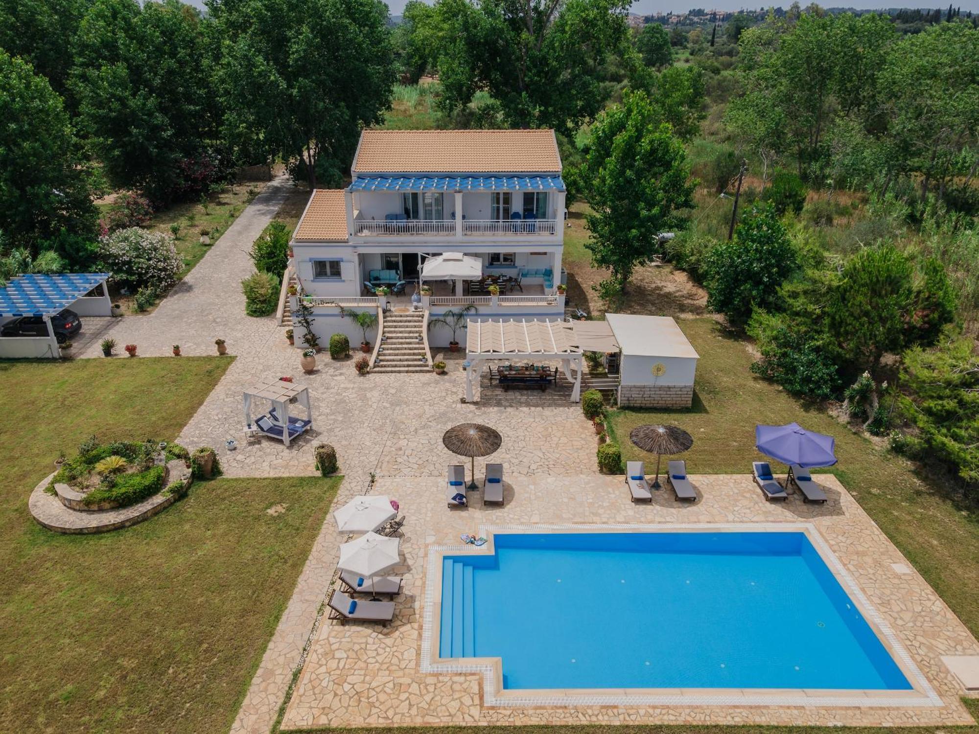 Sunrise Villa, - Garden Gate Opens Onto The Villa Potamion
